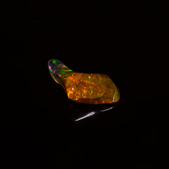 Exclusive Top Grade Quality 100% Natural Welo Fire Brown Ethiopian Opal Polished Rough Gemstone For Making Jewelry 14X7X5 MM 2 Cts. KR07-58 Sunkarton