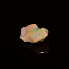 Attractive Top Grade Quality 100% Natural Welo Fire Brown Ethiopian Opal Polished Rough Gemstone For Making Jewelry 15X11X7 MM 5 Cts KR07-77 Sunkarton