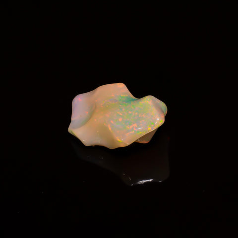 Attractive Top Grade Quality 100% Natural Welo Fire Brown Ethiopian Opal Polished Rough Gemstone For Making Jewelry 15X11X7 MM 5 Cts KR07-77 Sunkarton