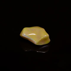 Immaculate Top Grade Quality 100% Natural Welo Fire White Ethiopian Opal Polished Rough Gemstone For Making Jewelry 18X11X8 MM 8 Cts KR07-63 Sunkarton