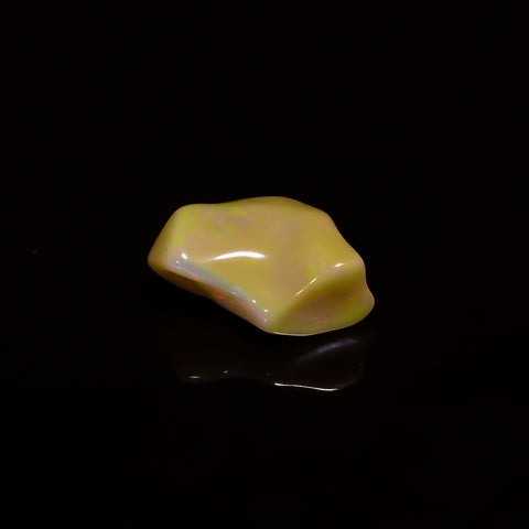 Immaculate Top Grade Quality 100% Natural Welo Fire White Ethiopian Opal Polished Rough Gemstone For Making Jewelry 18X11X8 MM 8 Cts KR07-63 Sunkarton