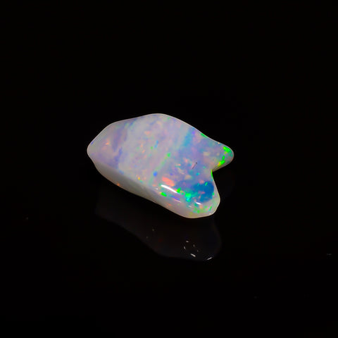 Incredible Top Grade Quality 100% Natural Welo Fire White Ethiopian Opal Polished Rough Gemstone For Making Jewelry 18X13X8 MM 7 Cts KR07-64 Sunkarton