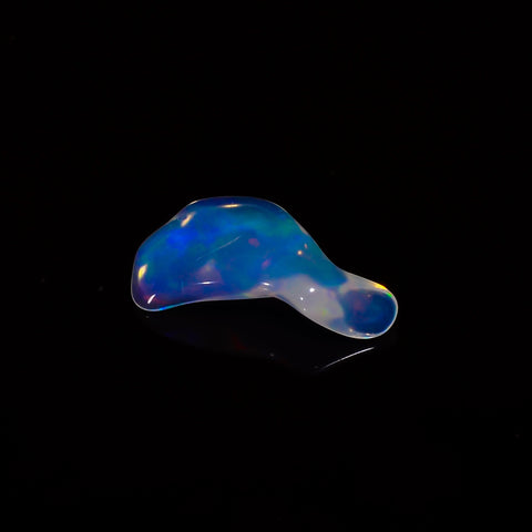 Mind Blowing Top Grade Quality 100% Natural Welo Fire White Ethiopian Opal Polished Rough Gemstone For Making Jewelry 17X8X4MM 2 Cts KR07-66 Sunkarton
