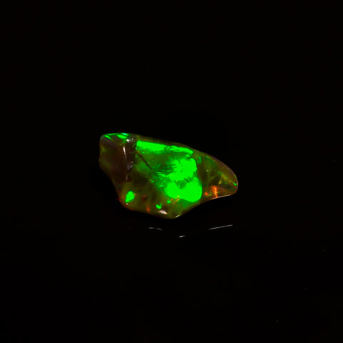 Stunning Top Grade Quality 100% Natural Welo Fire Brown Ethiopian Opal Polished Rough Gemstone For Making Jewelry 13X7X6 MM 2 Cts. KR07-70 Sunkarton
