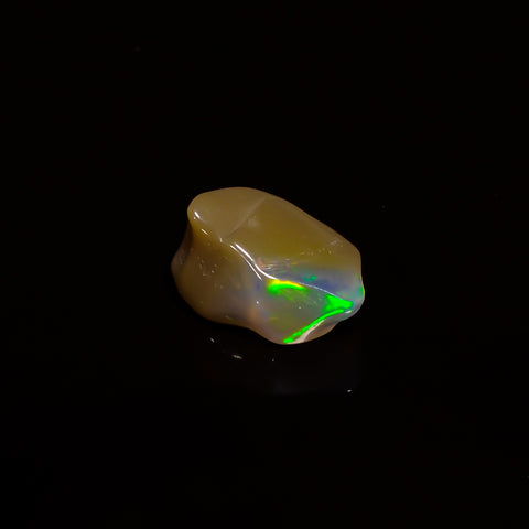 Unique Top Grade Quality 100% Natural Welo Fire Brown Ethiopian Opal Polished Rough Loose Gemstone For Making Jewelry 13X8X7MM 4 Cts KR07-74 Sunkarton