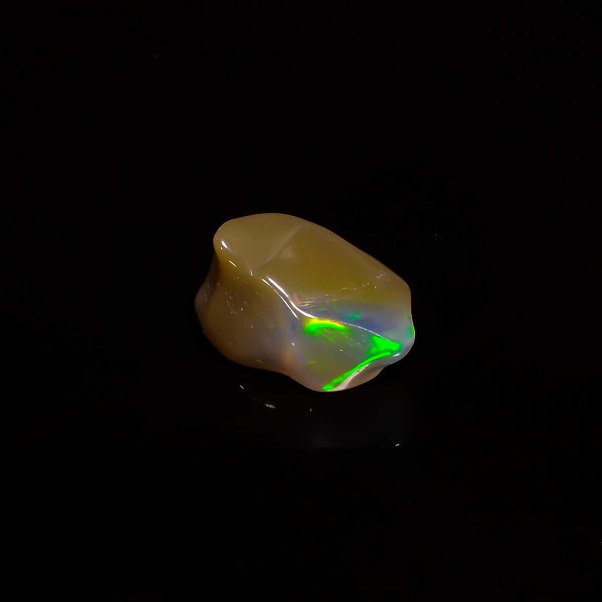 Unique Top Grade Quality 100% Natural Welo Fire Brown Ethiopian Opal Polished Rough Loose Gemstone For Making Jewelry 13X8X7MM 4 Cts KR07-74 Sunkarton