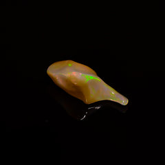 Dazzling Top Grade Quality 100% Natural Welo Fire Brown Ethiopian Opal Polished Rough Gemstone For Making Jewelry 21X9X7 MM 4 Cts. KR07-81 Sunkarton
