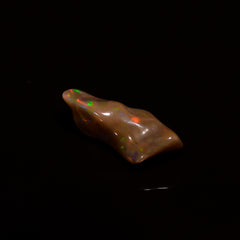 Excellent Top Grade Quality 100% Natural Welo Fire Brown Ethiopian Opal Polished Rough Gemstone For Making Jewelry 19X8X7 MM 4 Cts. KR07-82 Sunkarton