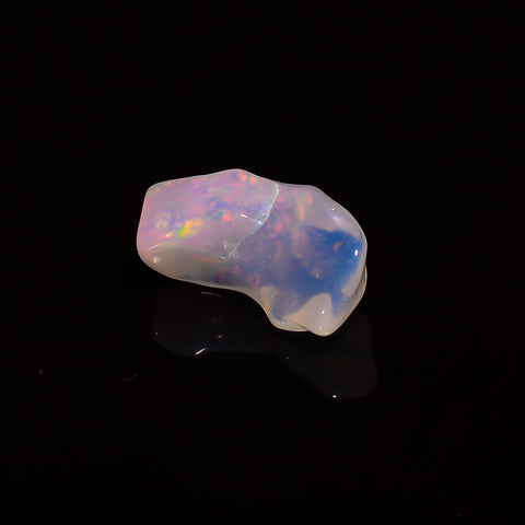 Exclusive Top Grade Quality 100% Natural Welo Fire White Ethiopian Opal Polished Rough Gemstone For Making Jewelry 16X8X7 MM 4.5 Cts KR07-83 Sunkarton