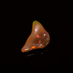 Fantastic Top Grade Quality 100% Natural Welo Fire Brown Ethiopian Opal Polished Rough Gemstone For Making Jewelry 18X12X7 MM 6 Cts. KR07-86 Sunkarton