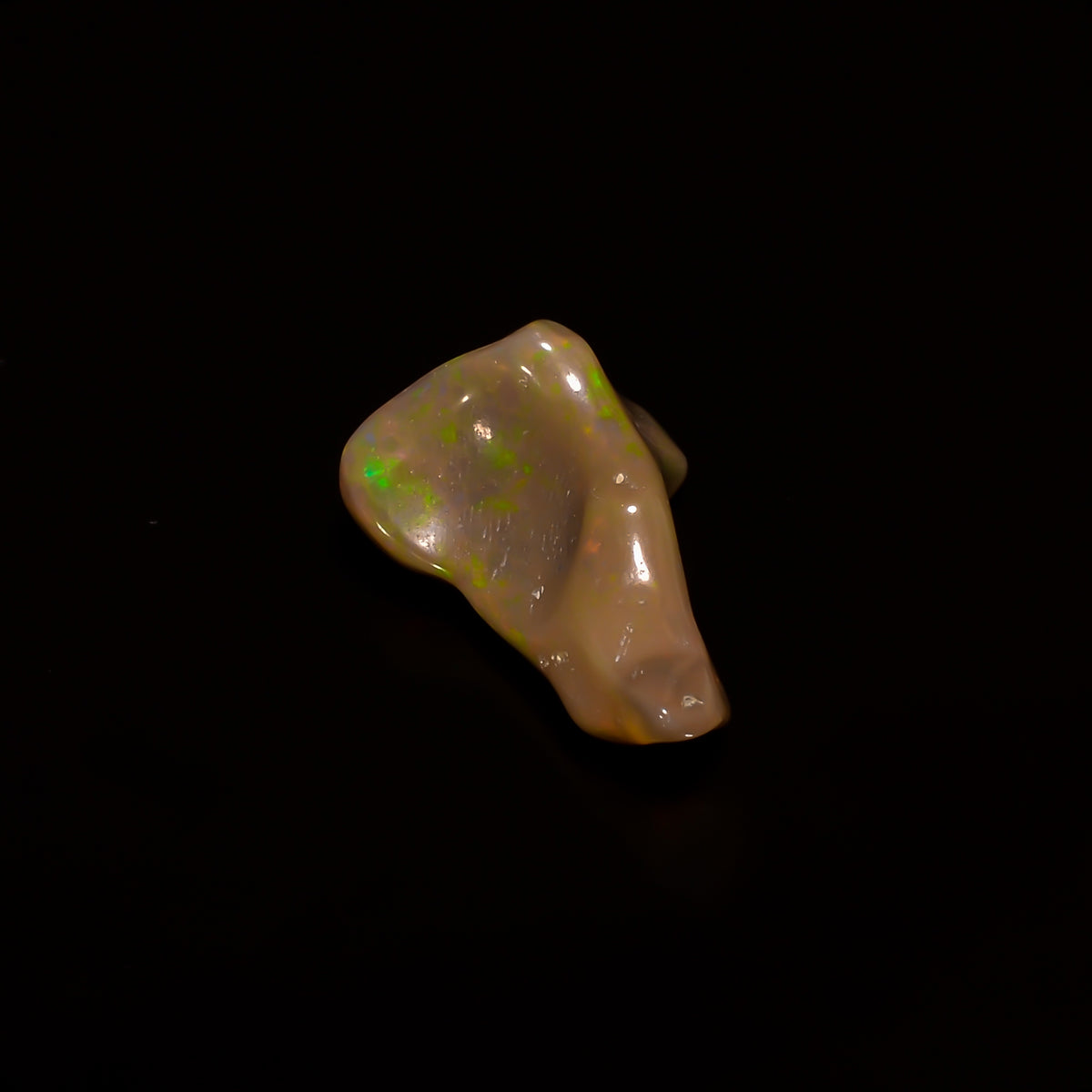 Gorgeous Top Grade Quality 100% Natural Welo Fire Brown Ethiopian Opal Polished Rough Gemstone For Making Jewelry 21X11X8 MM 6.5 Cts KR07-87 Sunkarton