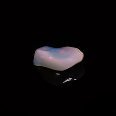 Superb Top Grade Quality 100% Natural Welo Fire White Ethiopian Opal Polished Rough Gemstone For Making Jewelry 10X5X4 MM 1.5 Cts. KR07-94 Sunkarton
