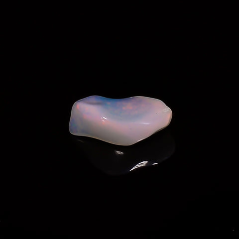 Superb Top Grade Quality 100% Natural Welo Fire White Ethiopian Opal Polished Rough Gemstone For Making Jewelry 10X5X4 MM 1.5 Cts. KR07-94 Sunkarton
