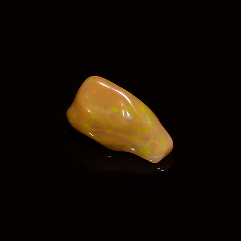 Stunning Top Grade Quality 100% Natural Welo Fire Brown Ethiopian Opal Polished Rough Gemstone For Making Jewelry 12X6X5 MM 1 Cts. KR07-95 Sunkarton