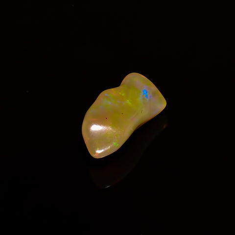 Terrific Top Grade Quality 100% Natural Welo Fire Brown Ethiopian Opal Polished Rough Gemstone For Making Jewelry 13X7X4 MM 2 Cts. KR07-98 Sunkarton