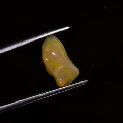 Terrific Top Grade Quality 100% Natural Welo Fire Brown Ethiopian Opal Polished Rough Gemstone For Making Jewelry 13X7X4 MM 2 Cts. KR07-98 Sunkarton