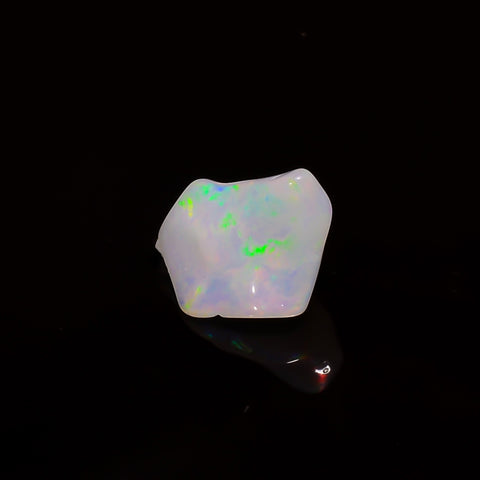 Tempting Top Grade Quality 100% Natural Welo Fire White Ethiopian Opal Polished Rough Gemstone For Making Jewelry 12X8X6 MM 2.5 Cts KR08-122 Sunkarton