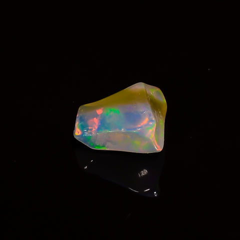 Amazing Top Grade Quality 100% Natural Welo Fire Brown Ethiopian Opal Polished Rough Loose Gemstone For Making Jewelry 7X6X4MM 1 Cts KR08126 Sunkarton