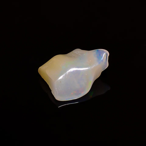 Attractive Top Grade Quality 100% Natural Welo Fire White Ethiopian Opal Polished Rough Gemstone For Making Jewelry 10X8X4MM 1.5 Cts KR08127 Sunkarton