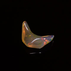 Exclusive Top Grade Quality 100% Natural Welo Fire Brown Ethiopian Opal Polished Rough Gemstone For Making Jewelry 9X6X3 MM 1 Cts. KR08-133 Sunkarton