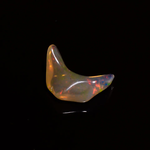 Exclusive Top Grade Quality 100% Natural Welo Fire Brown Ethiopian Opal Polished Rough Gemstone For Making Jewelry 9X6X3 MM 1 Cts. KR08-133 Sunkarton