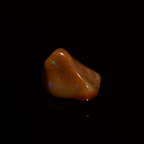Elegant Top Grade Quality 100% Natural Welo Fire Brown Ethiopian Opal Polished Rough Gemstone For Making Jewelry 9X7X6 MM 1.5 Cts. KR08-134 Sunkarton