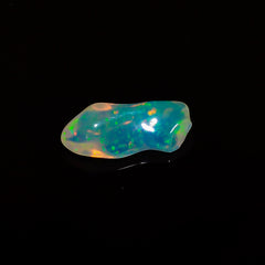 Outstanding Top Grade Quality 100% Natural Welo Fire White Ethiopian Opal Polished Rough Gemstone For Making Jewelry 13X6X4MM 1.5 Cts KR0817 Sunkarton