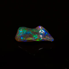 Terrific Top Grade Quality 100% Natural Welo Fire Brown Ethiopian Opal Polished Rough Gemstone For Making Jewelry 18X10X5 MM 3.5 Cts KR08-23 Sunkarton