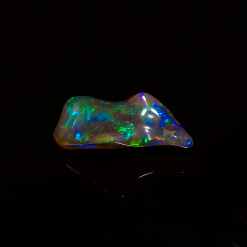 Terrific Top Grade Quality 100% Natural Welo Fire Brown Ethiopian Opal Polished Rough Gemstone For Making Jewelry 18X10X5 MM 3.5 Cts KR08-23 Sunkarton