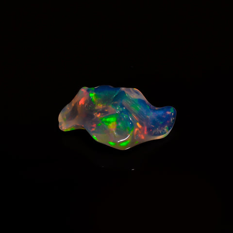 Exclusive Top Grade Quality 100% Natural Welo Fire Brown Ethiopian Opal Polished Rough Gemstone For Making Jewelry 19X10X7 MM 4 Cts. KR08-33 Sunkarton