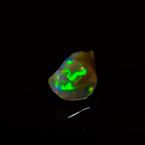 Fabulous Top Grade Quality 100% Natural Welo Fire Brown Ethiopian Opal Polished Rough Gemstone For Making Jewelry 16X8X6 MM 3 Cts. KR08-35 Sunkarton