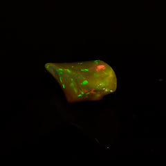 Splendid Top Grade Quality 100% Natural Welo Fire Brown Ethiopian Opal Polished Rough Gemstone For Making Jewelry 10X7X5 MM 2 Cts. KR08-43 Sunkarton