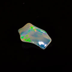 Outstanding Top Grade Quality 100% Natural Welo Fire White Ethiopian Opal Polished Rough Gemstone For Making Jewelry 13X6X4MM 1.5 Cts KR0867 Sunkarton