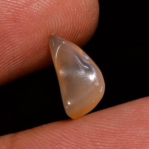 Superb Top Grade Quality 100% Natural Welo Fire Brown Ethiopian Opal Polished Rough Gemstone For Making Jewelry 11X5X4 MM 1.5 Cts. KR08-69 Sunkarton