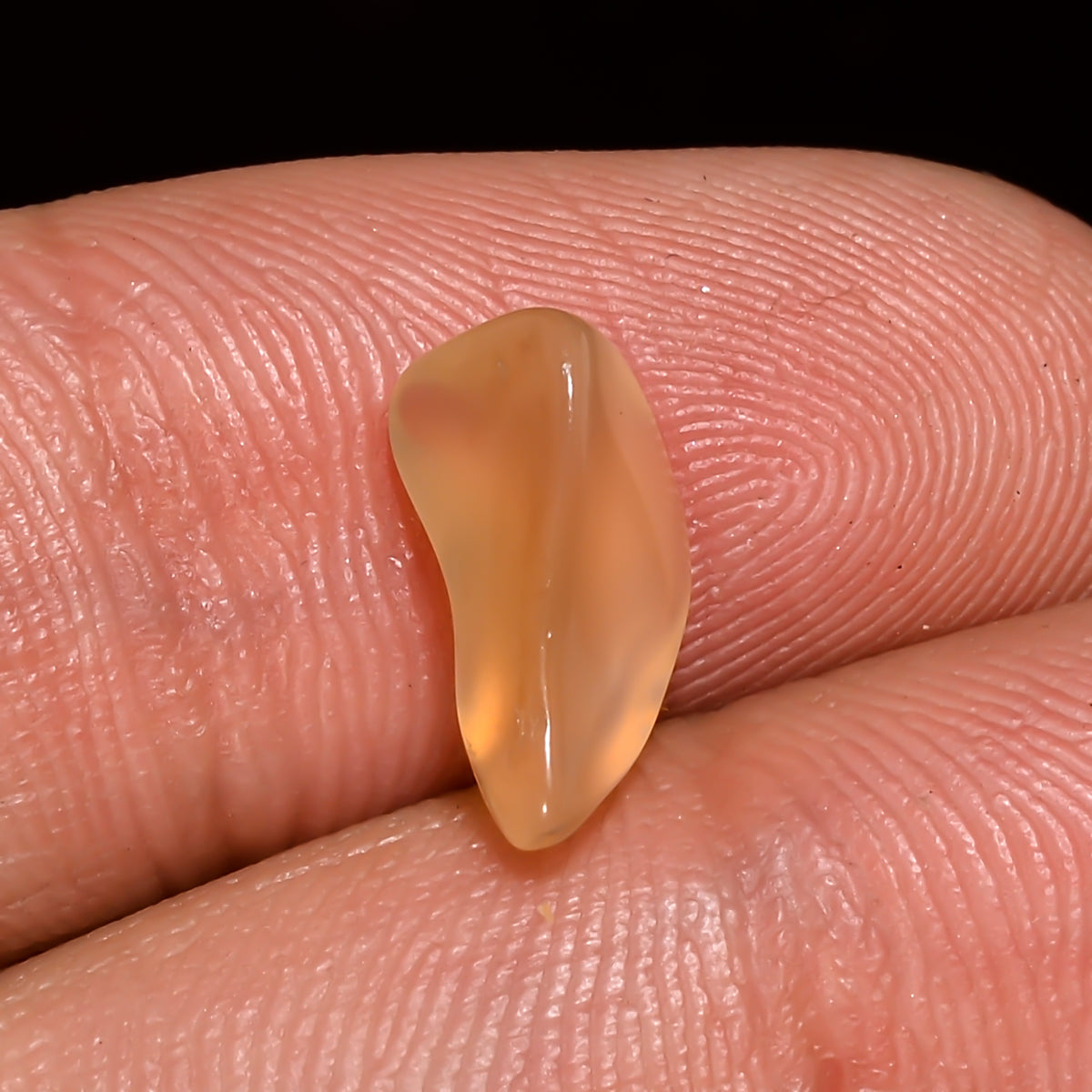 Superb Top Grade Quality 100% Natural Welo Fire Brown Ethiopian Opal Polished Rough Gemstone For Making Jewelry 11X5X4 MM 1.5 Cts. KR08-69 Sunkarton