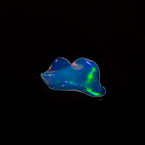 Tempting Top Grade Quality 100% Natural Welo Fire White Ethiopian Opal Polished Rough Gemstone For Making Jewelry 12X6X4 MM 1 Cts. KR08-72 Sunkarton
