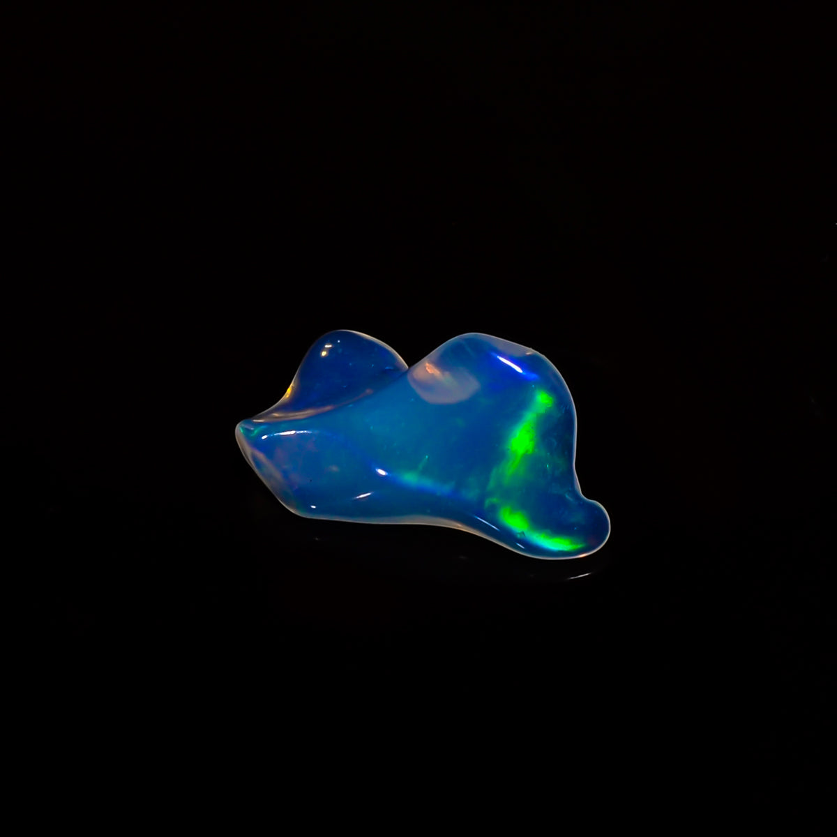 Tempting Top Grade Quality 100% Natural Welo Fire White Ethiopian Opal Polished Rough Gemstone For Making Jewelry 12X6X4 MM 1 Cts. KR08-72 Sunkarton