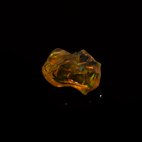 Wonderful Top Grade Quality 100% Natural Welo Fire Brown Ethiopian Opal Polished Rough Gemstone For Making Jewelry 9X8X6 MM 1.5 Cts. KR08-75 Sunkarton