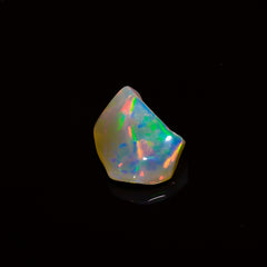 Superb Top Grade Quality 100% Natural Welo Fire Brown Ethiopian Opal Polished Rough Gemstone For Making Jewelry 11X8X4 MM 2.5 Cts. KR08-94 Sunkarton