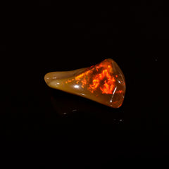 Tempting Top Grade Quality 100% Natural Welo Fire Brown Ethiopian Opal Polished Rough Gemstone For Making Jewelry 13X6X4 MM 1.5 Cts. KR08-97 Sunkarton
