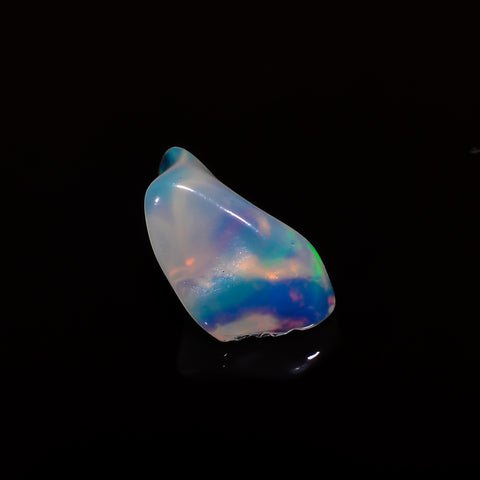 Terrific Top Grade Quality 100% Natural Welo Fire White Ethiopian Opal Polished Rough Gemstone For Making Jewelry 12X7X5 MM 1.5 Cts. KR08-98 Sunkarton
