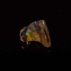 Unique Top Grade Quality 100% Natural Welo Fire Brown Ethiopian Opal Polished Rough Gemstone For Making Jewelry 10X9X4 MM 1.5 Cts. KR08-99 Sunkarton