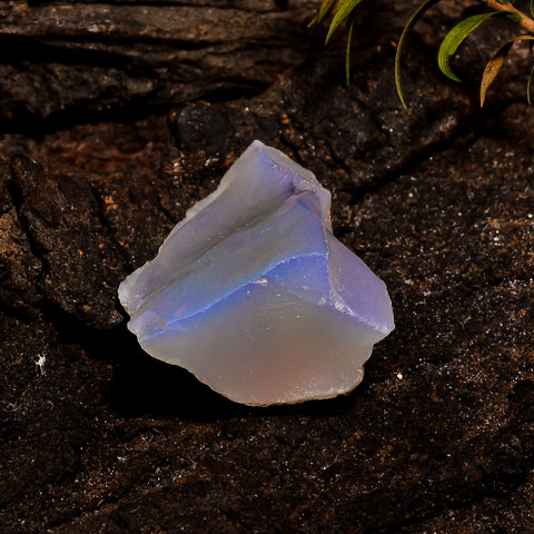 Fantastic Top Grade Quality 100% Natural Welo Fire White Ethiopian Opal Rough Loose Gemstone For Making Jewelry 21X17X13 MM 17.5 Cts KR12-36 Sunkarton