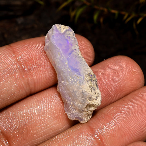 Marvellous Top Grade Quality 100% Natural Welo Fire White Ethiopian Opal Rough Loose Gemstone For Making Jewelry 28X13X8 MM 12.5 Cts KR12-65 Sunkarton