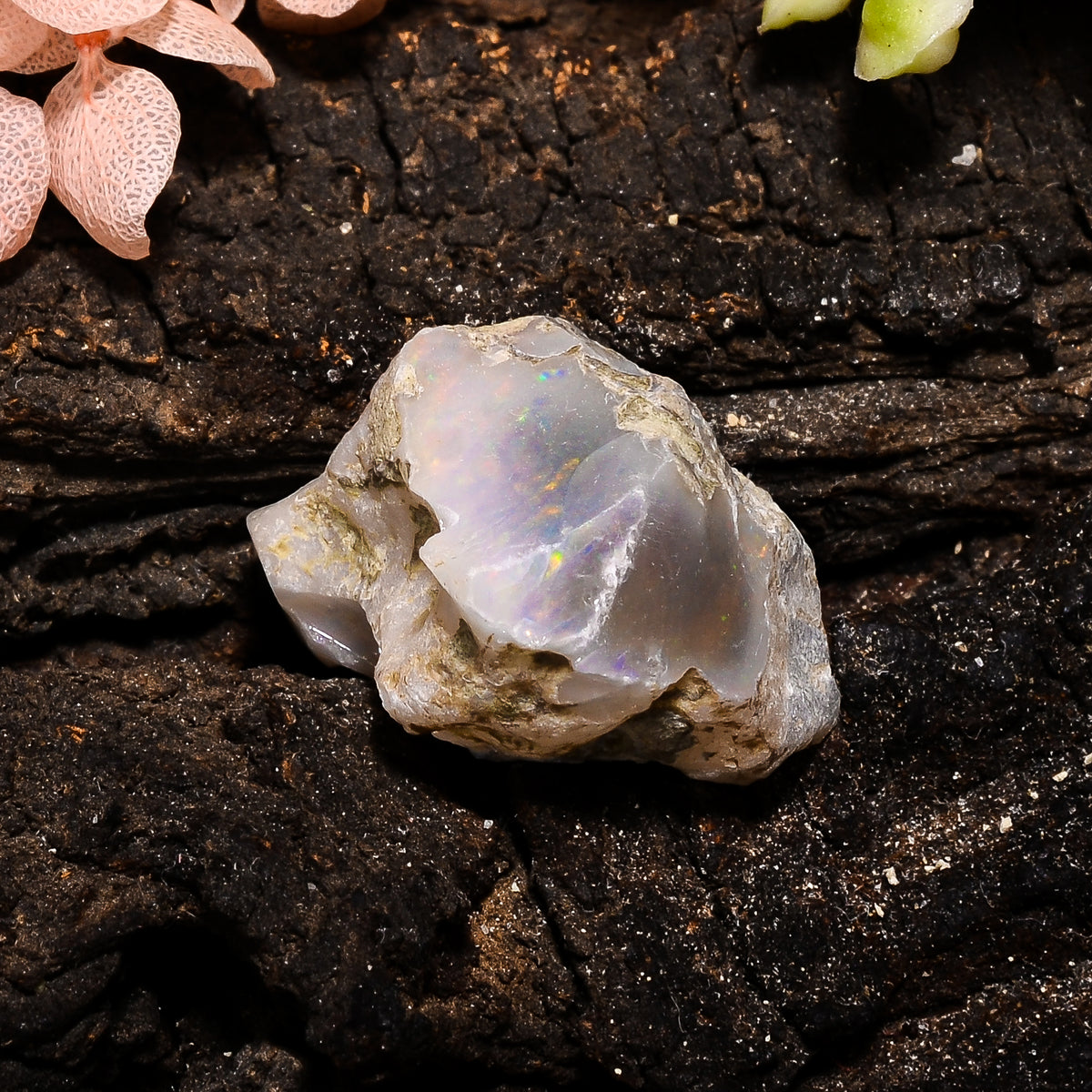 Wonderful Top Grade Quality 100% Natural Welo Fire Ethiopian Opal Rough Loose Gemstone For Making Jewelry 22X19X14 MM 25.5 Cts. KR13-100 Sunkarton