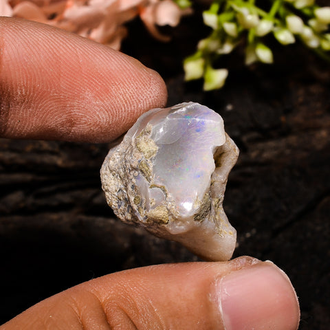 Wonderful Top Grade Quality 100% Natural Welo Fire Ethiopian Opal Rough Loose Gemstone For Making Jewelry 22X19X14 MM 25.5 Cts. KR13-100 Sunkarton