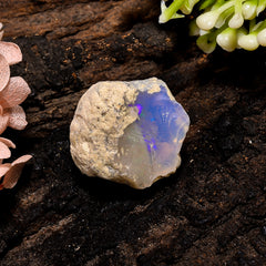 Gorgeous Top Grade Quality 100% Natural Welo Fire Ethiopian Opal Fancy Rough Loose Gemstone For Making Jewelry 23X19X13 MM 24.5 Cts. KR13-12 Sunkarton