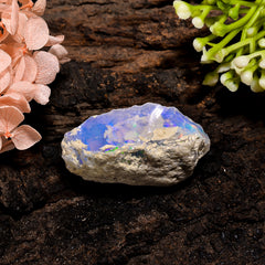 Terrific Top Grade Quality 100% Natural Welo Fire Ethiopian Opal Fancy Rough Loose Gemstone For Making Jewelry 35X18X14 MM 42.5 Cts. KR13-23 Sunkarton