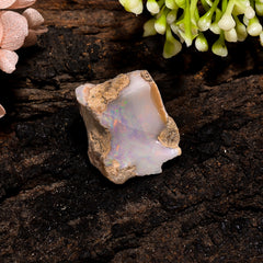 Amazing Top Grade Quality 100% Natural Welo Fire Ethiopian Opal Fancy Rough Loose Gemstone For Making Jewelry 23X17X14 MM 31 Cts. KR13-26 Sunkarton