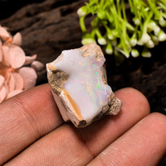Amazing Top Grade Quality 100% Natural Welo Fire Ethiopian Opal Fancy Rough Loose Gemstone For Making Jewelry 23X17X14 MM 31 Cts. KR13-26 Sunkarton